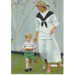 Princess af Wales With Prince Henry