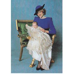 Princess af Wales With Prince Henry