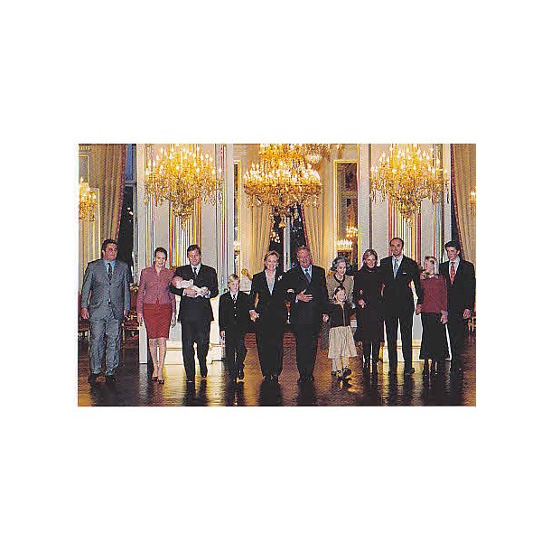 The Royal Family in the Palace.