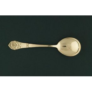 Rose 1 Kompotske Hammerslået, oval, 17½ cm.