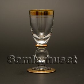 Gyldenholm Snapseglas Stor H:10,0 cm.