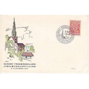 Frimærkeudstilling Sundby 5-10-1947