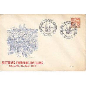 Frimærkeudstilling Viborg 26-3-1950
