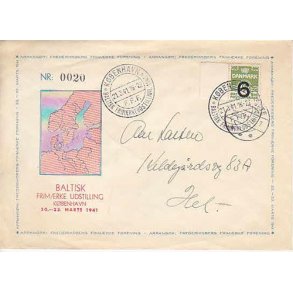 Frimærkeudstilling København 21-3-1941