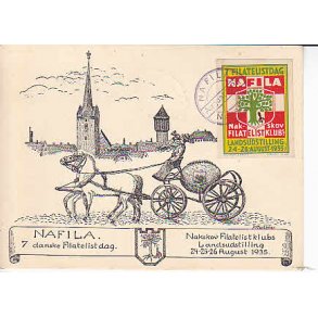 Frimærkeudstilling NAFILIA 24-8-1935