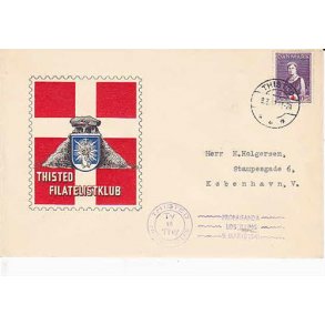 Frimærkeudstilling Thisted 9-3-1941