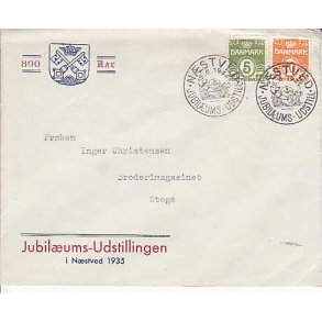 Frimærkeudstilling Næstved 15-6-1935.