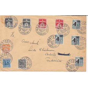 Frimærkeudstilling Næstved 15-6-1935.