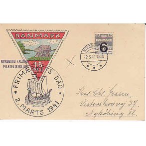 Frimærkeudstilling Nykøbing Falster 2-3-1941