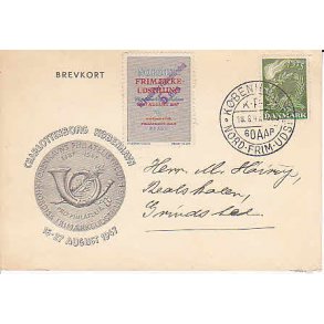 Frimærkeudstilling K.P.K. 16/27-8-1947