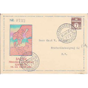 Frimærkeudstilling København 21-3-1941