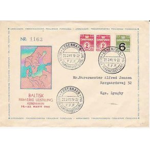 Frimærkeudstilling København 21-3-1941