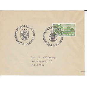 Frimærkeudstilling Kastrup 30-3-1963