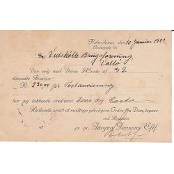 Perfin JJ - Jrgen Jensens Eft. Kbh.