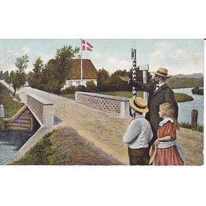 Grænsen ved Kongeåen.