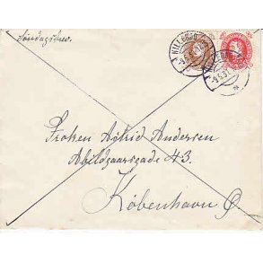 Sndagsbrev - Til Kbenhavn  - 15 +10 re chr. x - 