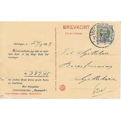 Perfin F.D.- Fiskenetfabriken Danmark - Helsingr.