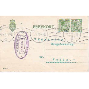 Perfin J.W.- J.Wiedemann - Kbh.