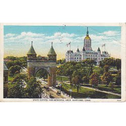 Efterporto - Postkort fra U.S.A.