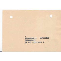 Efterporto - Debetseddel