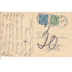 Efterporto - Postkort fra Hng