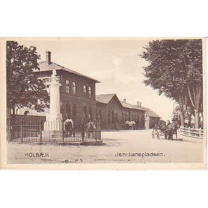 Jernbanepladsen - Holb&aelig;k
