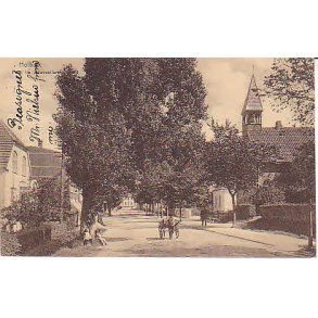 Parti fra Villakvarteret.- Holb&aelig;k