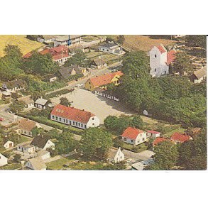 Bybjerg set fra luften - Or&oslash;