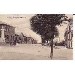 Jernbanestationen - Holb&aelig;k