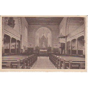 Det indre af kirken - Holb&aelig;k