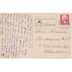 Kongeparret ved Tyrstrup Kirke. I.B.