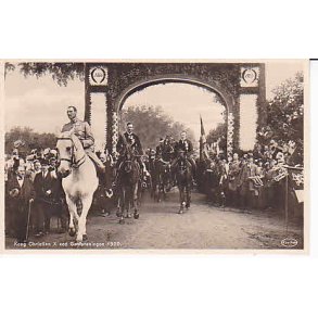 Kong Christian X rider over Grænsen A.Th.