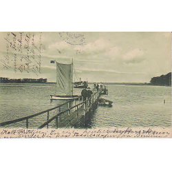 Dampskibsbroen ved Boserup. E.F.305