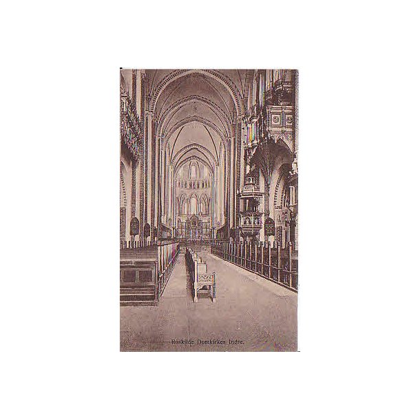 Roskilde Domkirke Indre  - E.F.107