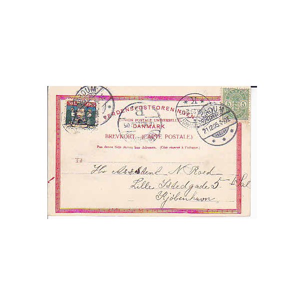 1905 p&aring; Postkort - 21-12-05