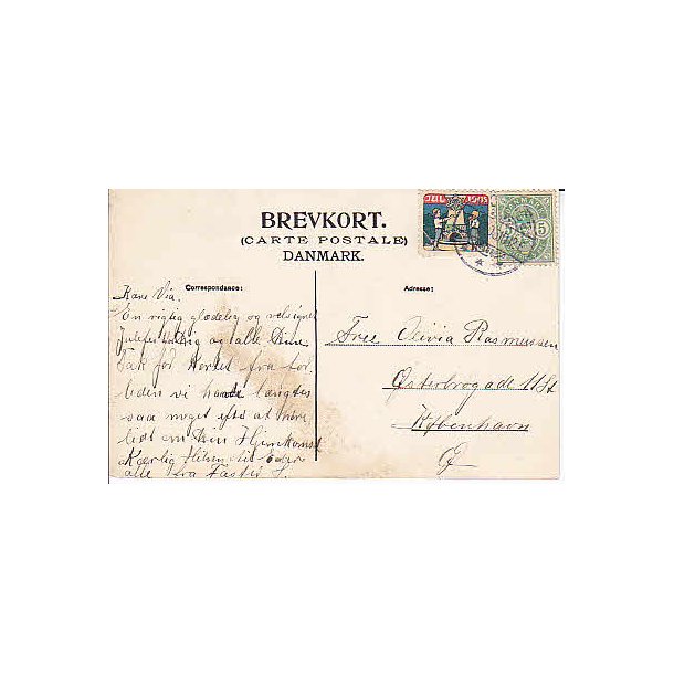 1905 p Postkort - 23-12-05