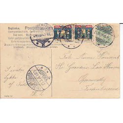 1905 - Parstykke p Postkort - 29-12-05