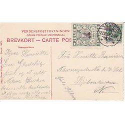 1906 p Postkort - Stemplet 22 - 12 - 1906