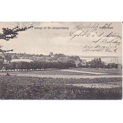 Udsigt til St.J&oslash;rgensbjerg - Roskilde u/n.