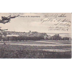 Udsigt til St.Jørgensbjerg - Roskilde u/n.