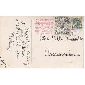 1906 p Postkort - Stemplet - 23 - 12 - 1906