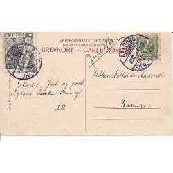 1906 p Postkort - Stemplet 23 - 12 - 1906