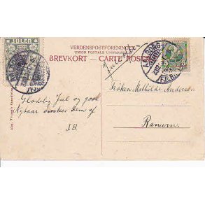 1906 p Postkort - Stemplet 23 - 12 - 1906