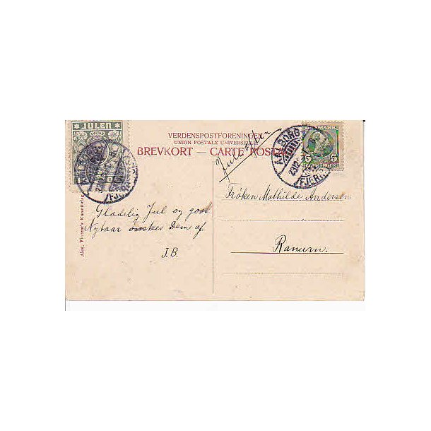 1906 p&aring; Postkort