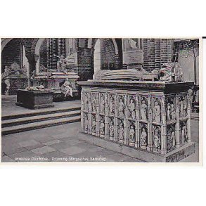 Dronning Margrethes Sarkofag. -  E.F. 1626