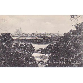 Roskilde set fra Boserup Skov E.F.154