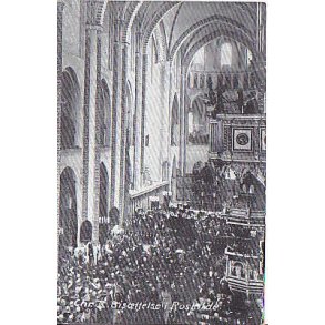 Chr.IXs. Bisttelse i Roskilde. St.u/n.