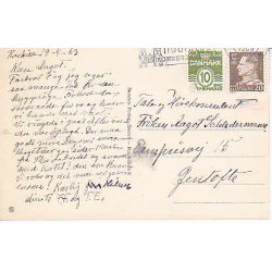 Roskilde , Fra Domprovsteg&aring;rdens Have St.64K.