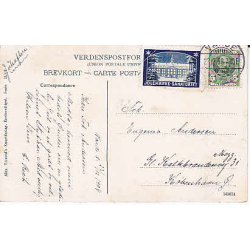 Julemrke 1908 p Postkort