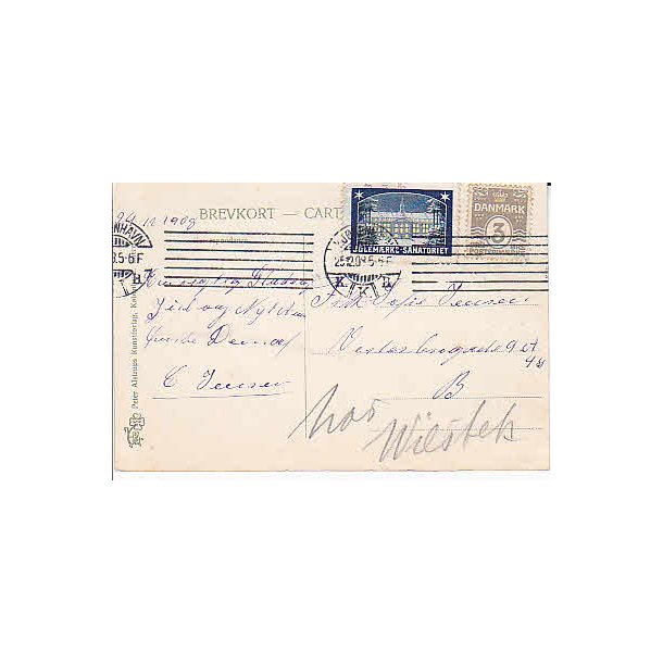 1908 p&aring; Postkort
